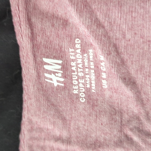 Men's H&M medium burgundy/maroon tank top - Picture 2 of 2